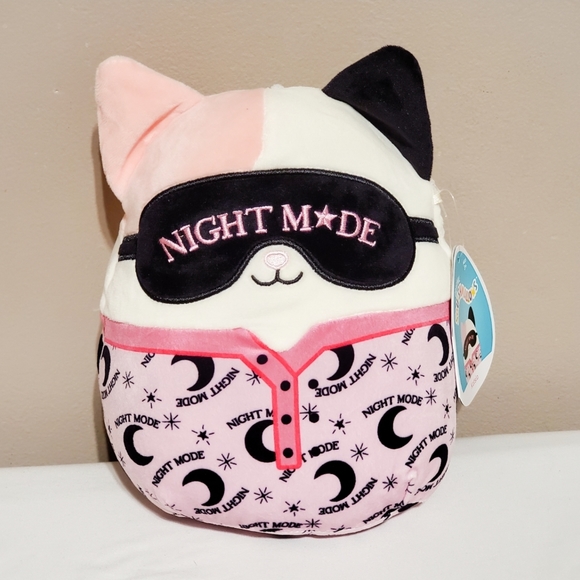 Kellytoy Other - 8" Squishmallow Katsla the cat in PJ'S Pajamas stuffed animal soft plush toy